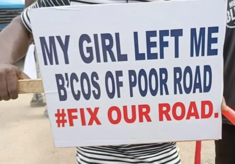 My girl left me because of poor road- Kasoa residents